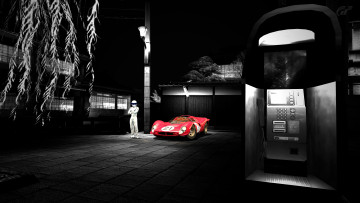 Картинка ferrari 330 p4 автомобили 3д