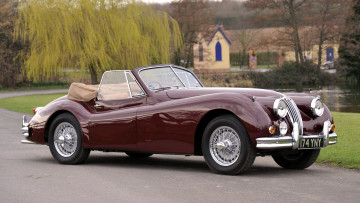 Картинка jaguar xk140 автомобили класс-люкс легковые land rover ltd великобритания