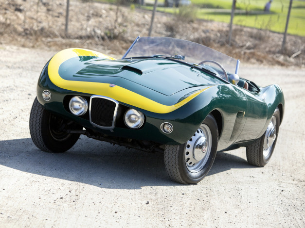 Обои картинки фото 1954, arnolt, bristol, deluxe, roadster, автомобили