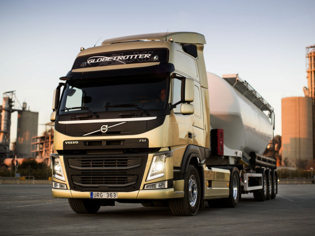 Обои картинки фото 2013, volvo, fm, 410, 4x2, semi, tractor, автомобили, trucks
