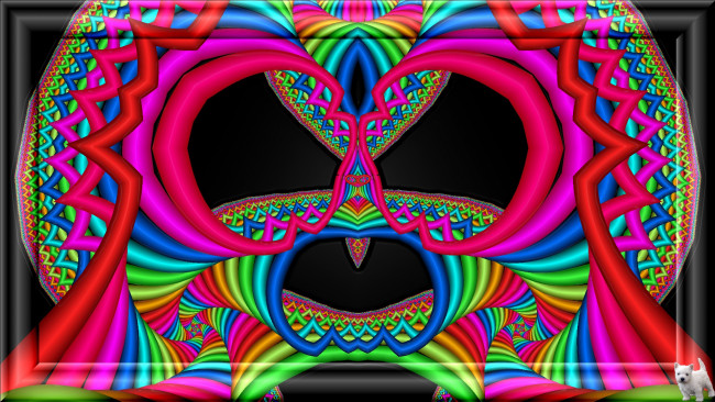 Обои картинки фото 3д, графика, fractal, фракталы, фон, узор, цвета