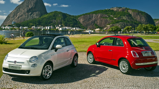 Обои картинки фото fiat, 500, автомобили, италия, легковые, group