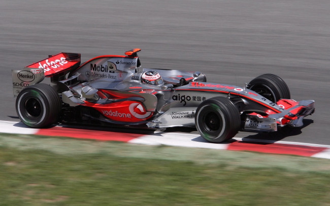 Обои картинки фото автомобили, formula, гоночный, болид, трасса, скорость