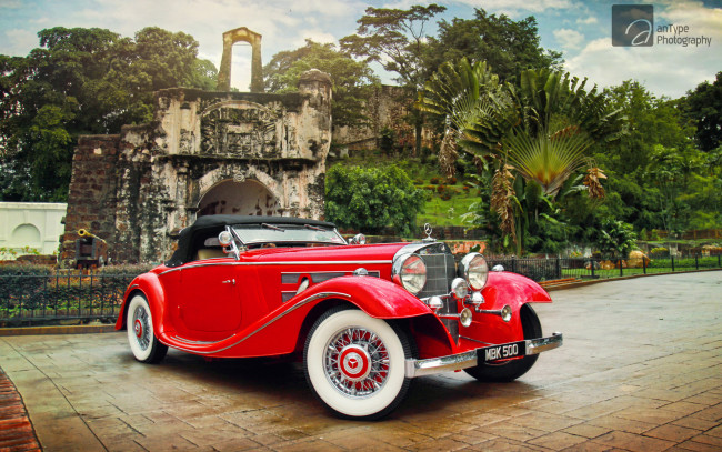 Обои картинки фото автомобили, классика, mercedes