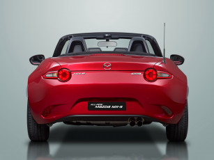 обоя автомобили, mazda, красный, 2014г, nd, mx-5