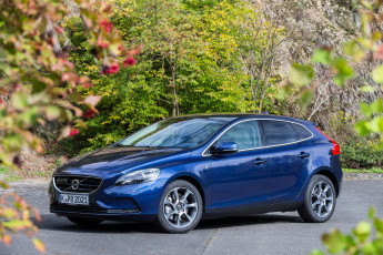 обоя автомобили, volvo, d4, v40, 2014г, ocean, race