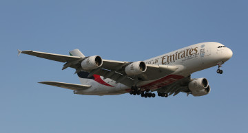 Картинка авиация пассажирские+самолёты авиалайнер полет небо