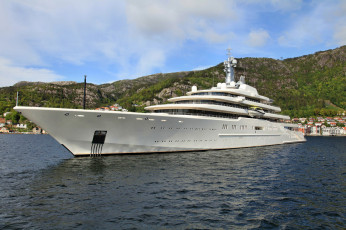 Картинка eclipse корабли Яхты суперяхта