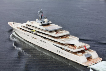 Картинка eclipse корабли Яхты суперяхта