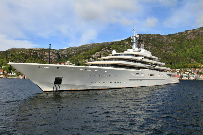 Обои картинки фото eclipse, корабли, Яхты, суперяхта