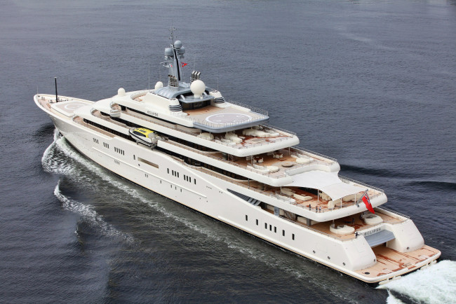 Обои картинки фото eclipse, корабли, Яхты, суперяхта