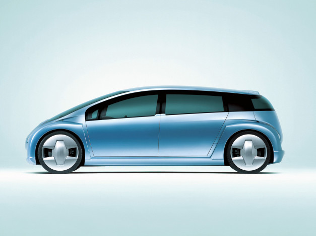 Обои картинки фото toyota fine n concept 2003, автомобили, toyota, fine, n, concept, 2003