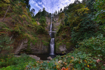 Картинка природа водопады простор