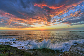 Картинка природа восходы закаты простор