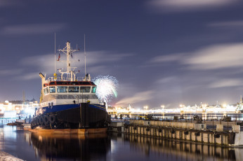 Картинка буксир+argo корабли баркасы+ +буксиры гавань