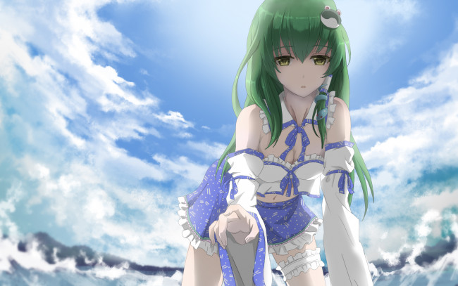 Обои картинки фото аниме, touhou