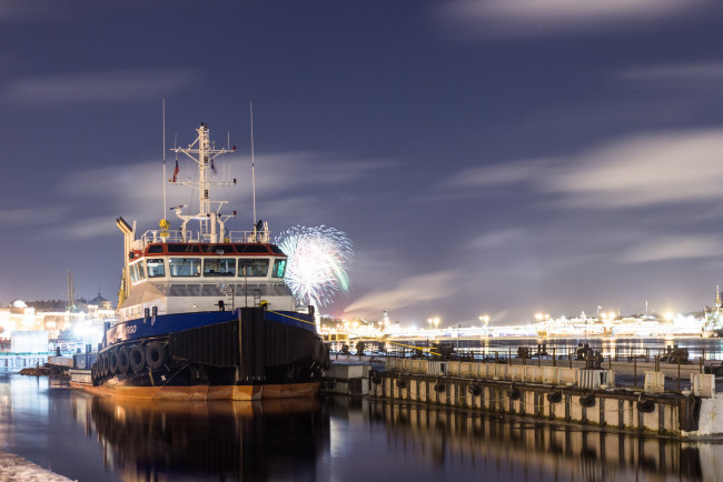 Обои картинки фото буксир argo, корабли, баркасы ,  буксиры, гавань