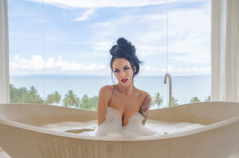 Картинка девушка девушки -unsort+ брюнетки темноволосые модель