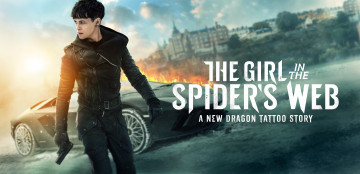 Картинка the+girl+in+the+spider`s+web+ 2018 кино+фильмы -unknown+ другое криминал триллер клер фой которая застряла в паутине девушка постер claire foy the girl in spiders web фильмы