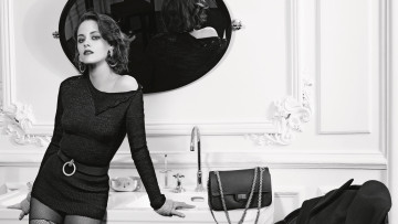 Картинка девушки kristen+stewart монохром