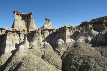 Картинка bisti+badlands new+mexico природа горы bisti badlands new mexico