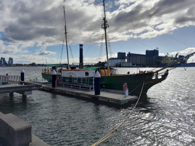 Обои картинки фото корабли, пароходы, paddle, steamer, пароход