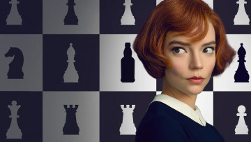 Картинка the+queen`s+gambit+ мини–сериал+2020 кино+фильмы the+queen`s+gambit ход королевы драма netflix спорт аня тейлор джой сериал the queens gambit