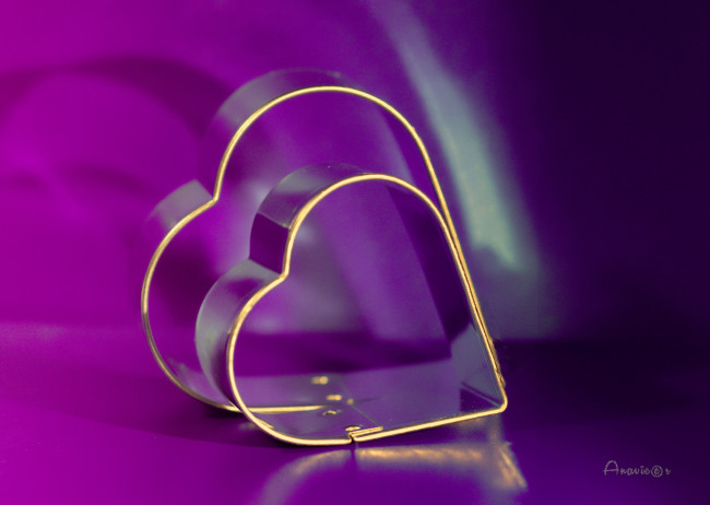 Обои картинки фото праздничные, день святого валентина,  сердечки,  любовь, формочки, сердечки