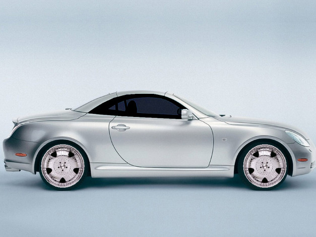 Обои картинки фото lexus, sc430, автомобили, виртуальный, тюнинг