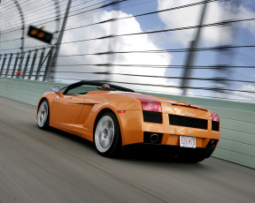 Картинка lamborghini gallardo spyder автомобили
