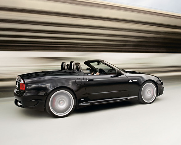 Обои картинки фото maserati, gransport, spyder, автомобили