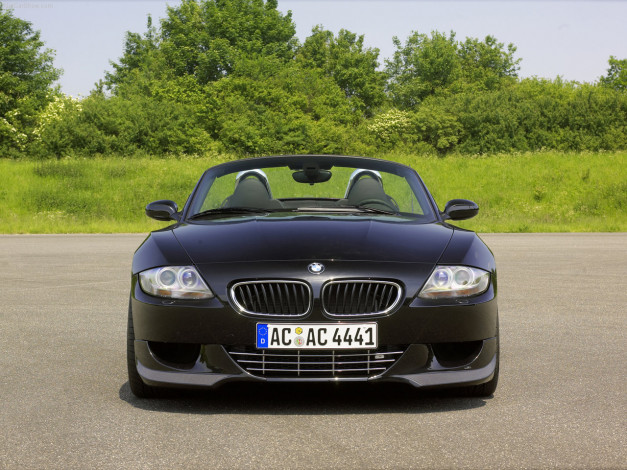 Обои картинки фото ac, schnitzer, acs4, z4, roadster, 2007, автомобили, bmw
