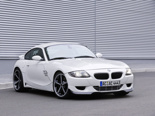 Обои картинки фото ac, schnitzer, acs4, z4, sport, coupe, 2007, автомобили, bmw