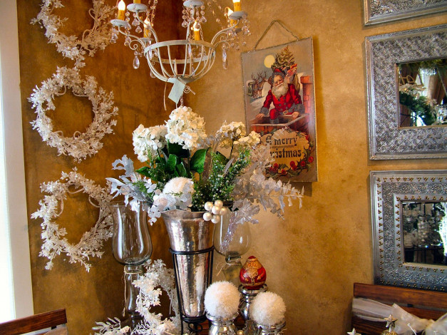 Обои картинки фото christmas, at, garten, marketplatz, праздничные, разное, новый, год