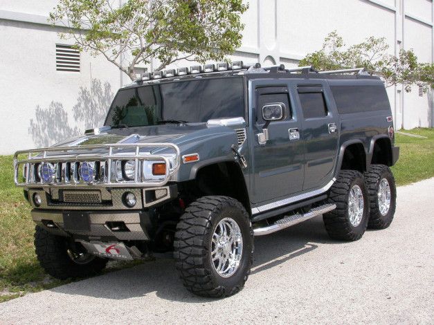 Обои картинки фото hummer, h6, players, edition, автомобили
