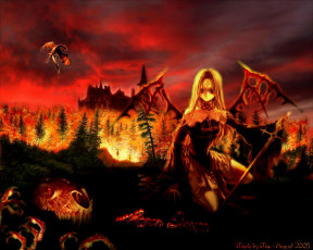 Картинка аниме angels demons