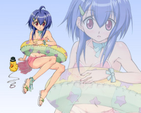 Картинка аниме mahou sensei negima