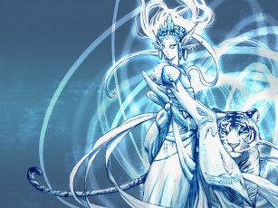 Картинка фэнтези эльфы