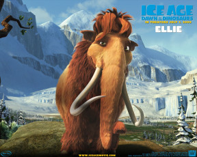 Картинка ice age crash and eddie мультфильмы dawn of the dinosaurs