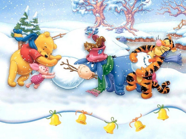 Обои картинки фото мультфильмы, winnie, the, pooh