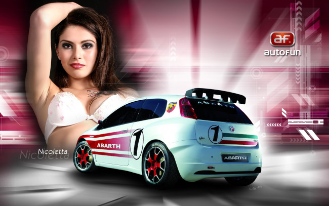 Обои картинки фото автомобили, авто, девушками