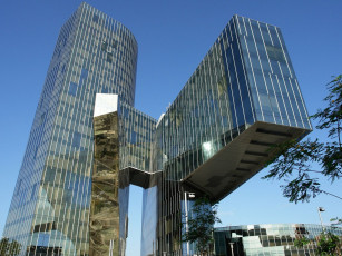 Картинка mare nostrum tower spain города здания дома