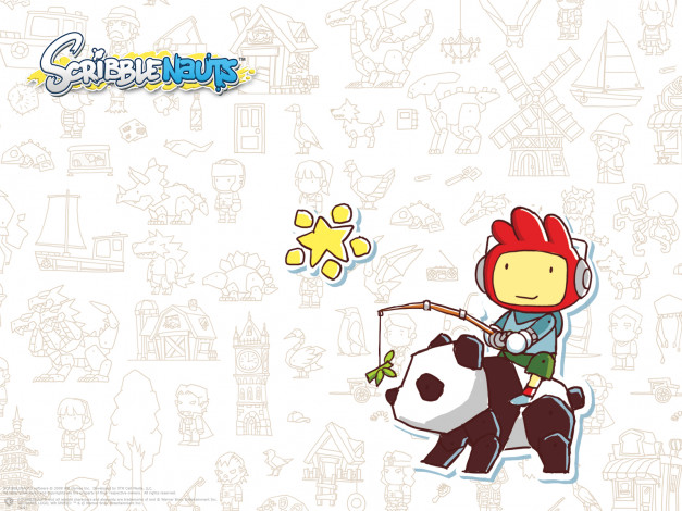 Обои картинки фото scribblenauts, видео, игры
