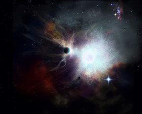 Картинка космос галактики туманности