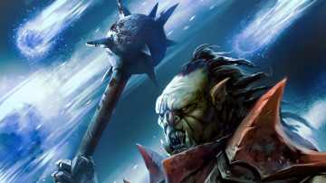 Картинка фэнтези существа орк