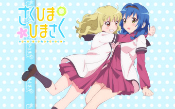 Картинка аниме yuru yuri yuruyuri sakurako ohmuro himawari furutani