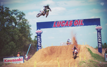 Картинка спорт мотокросс гонки трасса