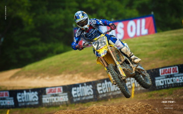 Картинка спорт мотокросс трасса гонки