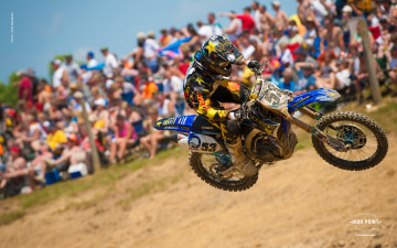 Картинка спорт мотокросс трасса гонки