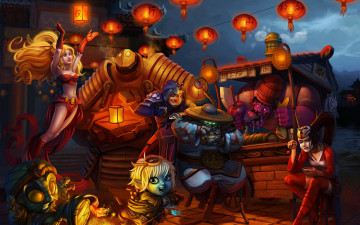 Картинка видео игры league of legends люди